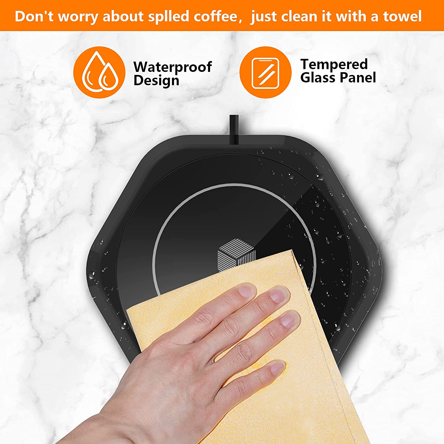 Coffee Mug Warmer(Black) - Image 6